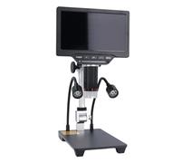 BAFOVY Digital Microscope, ABS Material, 7In HD Display, 2 in 1 Design for Circuit Board Testing and Textile Industry