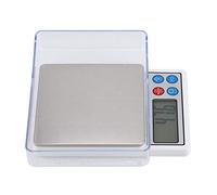 BAFOVY Digital Scales High Precision Portable Mini, 2KG/0.1g, Small and Exquisite, Fits in Your Pocket for On-The-go Use, Made of Sturdy Stainless Steel and ABC Material for