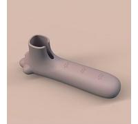 BAFOVY Door Handle Cover Silicone Door Handle Protector Anti Collision Noise Reduction Cute Claw Design Open Fit for Straight Handles in Bedroom Nursery Office (Coffee)