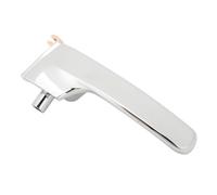 BAFOVY Door Inside Handle Chrome ABS Interior Door Handle Lever Replacement for Liberty 2008 to 2012 Front or Rear Smooth Operation Easy Installation for Drivers Passengers (Right: 68033460AA)