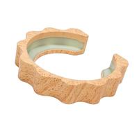 BAFOVY E61 Grouphead Cover, Anti Scalding Ring for WEGA KAFFA Coffee Machines, with Stylish Beech Wood Color, Made of Premium ABS Material