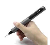 BAFOVY Electric Engraving Pen, Mini 5 Speed with LED Light | Rechargeable 600mAh Battery, Type-C Charging While Use, 30-piece Accessory Set, Overload Protection, One-click Pause