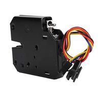 BAFOVY Electric Lock Tool Electromagnetic Cabinet Lock DC 12V 2A 150kg Traction Carbon Steel Heavy Duty Shockproof Anti-Prying with Built-in Unlocking Detection for Delivery Lockers