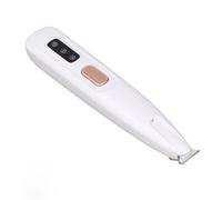 BAFOVY Electric Pet Trimmer, High Performance Low Noise Rechargeable Trimmer for Pet Ears Eyes Paws, with LED Light for Safe Grooming