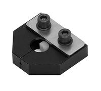 BAFOVY Filament Welder Connector, 1.75mm Aluminum Alloy Sensor Accessory with Sturdy Structure for 3D Printer PLA ABS PETG PC PP PVB HIPS (Black)