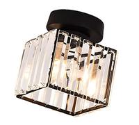 BAFOVY Fine Lighting This Gorgeous Crystal Ceiling Light Shade, Pretty Effect Hollowed Design, Elegant Lamp Cover Home Decor for Bedroom with Practical Use in Dining Room and Kitchen (Without Bulb)