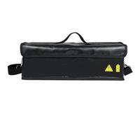 BAFOVY Fireproof Battery Bag, Lipo Safe Pouch with Charging Port, Adjustable Strap for Travel and Bike 41x12x13cm