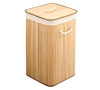 BAFOVY Foldable Laundry Basket, Laundry Hamper Large Capacity Clothes Basket with Sturdy Structure for Dirty Clothes Toy Storage Grocery Use in Bathroom Bedroom Living Room (1.7 Original Color Square)