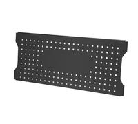 BAFOVY Folding Camping Table Pegboard, Aluminum Alloy Portable Table Pegboard with CNC Machining, 14 Threaded Port, Foldable Unit Panel for Camping Outdoor Cooking Picnic