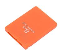 BAFOVY For 8MB Memory Card, ABS Material, High Speed Game Memory Card For All Games, Plug and Play Easy Storage For Gamers (Orange)