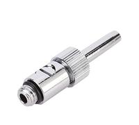 BAFOVY Fountain Nozzle, Straight Copper Plated M10 Male Thread Adjustable Universal for Gardens, Landscapes with Valve, Sturdy
