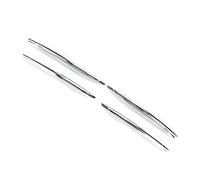 BAFOVY Front Foglight Trim ABS Front Foglight Molding 4pcs Stick on Replacement with Precise Fit Stylish Exterior Upgrade for E Class W213 E200 E300 2021 (Glossy)