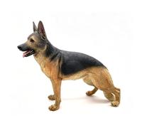 BAFOVY German Shepherd Statue Solid Dog Figurine for Desktop Display