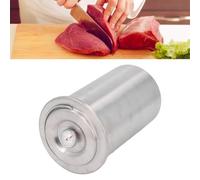 BAFOVY Ham Maker Press, Stainless Steel Meat Press Ham Maker Deli Meat Press for Homemade Ham Pork Chicken 304 Stainless Steel with Thermometer for Sandwich Lunch Meat Cooking