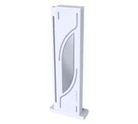 BAFOVY Height Adjustable RGB GPU Stand, Aluminum Alloy ARGB Graphics Card Holder Anti Sag Bracket with Magnetic Base, for PC Case 19 153mm Adjustable Support (White)