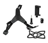 BAFOVY Helmet Chin Mount Soft Silicone Motorcycle Helmet Chin Holder Lightweight Camera and Phone Mount 10 X 10 X 9 Cm Easy Install for Road Track Off Road Riders