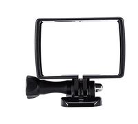 BAFOVY Housing Side Frame, Lightweight ABS Protective Housing for YI 4K Camera with Easy Access Ports and Mount Adapter