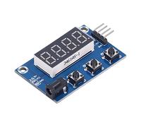 BAFOVY HX711 Weight Sensor, Plastic Digital Load Cell Sensor Module DC 3 to 5.5V with 4 Digit Display Tare and Calibration for Kitchen Scale Weighing Projects