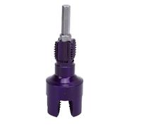 BAFOVY Integrated Internal & External Pipe Threading Tool PVC Pipe Threader Kit Pipe Thread Cutting Tool with 1/2 3/4 Dies for Electric Drill Plumbing Repair