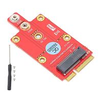 BAFOVY M.2 Key B to Mini PCI-E Adapter with Red PCB for Connecting M.2 Cards to Laptops and Desktops, Supports 4G LTE and 5G, Easy Installation for Computer Accessories