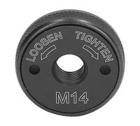 BAFOVY M14 Angle Grinder Flange Nut, Easy Accessories Changing, Secure Locking Design, Premium Durability, for Metal Cutting Discs and Various Working Needs, Compact and Lightweight