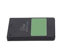 BAFOVY Memory Card, Pre - Installed Memory Card for Slim Console SPCH - 7 / 9xxxx Series, 8MB 16MB 32MB 64MB Capacity Options (Black) (64MB)