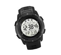 BAFOVY Mens Digital Sports Watch, Luminous Running Timer with Alarm Hourly Chime Weekday Display, for Men Students Outdoor Activities (Black)
