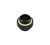BAFOVY Metal G1/4 Thread Fitting Adapter Connector, Long and Short Water Cooling Adapter with Embedded Thickening O Type Ring (Mini silk short style)