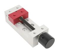 BAFOVY Mini Flat Clamp, Aluminum Table Bench Vise with High for Projects and Workshop Use, Clamping Range 50mm