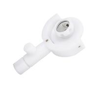 BAFOVY Mini Surveying Prism, Portable Survey Reflector Target with Base Mount for Total Station, High Accuracy ABS Material for Construction Surveying (White)