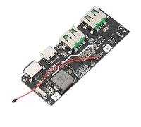 BAFOVY Mobile Charging Module PCB Quick Charging Module 5 Port Fast Board 4.5 to 13.5V 22.5W Dual Way Type C Micro B for Power Bank Repair Users