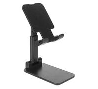 BAFOVY Mobile Phone Holder, Adjustable Multifunctional Desktop Stand, 180 Degree Rotation, 90 Degree Height Adjustment, for Watching Movies on Tablet (Black)