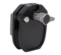 BAFOVY Motorcycle Windshield Camera Mount Aluminum Alloy Windshield Mount Fit for OSMO 360 with Silicone Clamp 1 Cm Capacity Tool Free Install for Riding Cycling Recording