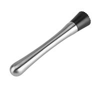 BAFOVY Muddler, Masher Fruit Press Mixer Bar Stark Stainless Steel Cocktail Stammer Mojito Mörser 20cm with Non -Slip Handle for Bar Restaurant Pub Household