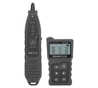 BAFOVY Network Cable Tester, ABS Multifunction Wire Tracker with PoE Test, 200m Fault Distance, Cable Length Measure, Hub Flash, NCV, for Cabling Engineers and Network Repair