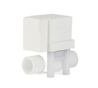 BAFOVY Normally Open Plastic Solenoid Valve ABS Stainless Steel Electromagnetic Valve 12 Hour Continuous Energizing 0.008 to 0.8 MPa for Solar Water Heater Water Dispenser (DC24V)