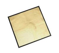BAFOVY Optical Flows Light Reflector, Panel 9.4x9.4 Inch with Magnetic Base and Thread Hole for Portrait Photography Product Still Life Filming Live Streaming (Gold)