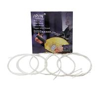 BAFOVY Oud Strings Silver-Plated Nylon Copper Alloy Set, Durable Replacement with Optimal Tension for Clear Resonance, 10/11/12 Strings Choice for Oud Enthusiasts (10strings)