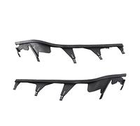 BAFOVY Pair Upper Headlight Cover Strips Replacement for 3 Series E46,Great Compatibility,Easy Installation,Aesthetic Upgrade,Long-lasting Adhesive,Quality Material,63128384486