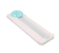 BAFOVY Paper Cutter, 6 in 1 Paper Trimmer Scrapbooking DIY Cutter with Straight Dotted Curved Scoring Wavy Pinking Edge Cuts for Photos Cards Coupons Vinyl, 13.78 X 4.25in
