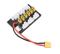 BAFOVY Parallel Charging Board PCB Silicone Balance Charging Board 1 to 3S XT Connector 80A Short Circuit Protection for Lithium Battery in RC Workshop Industrial Use