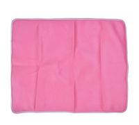 BAFOVY Pet Cooling Mat Breathable Ice Silk Pet Mat with Cotton and Mesh 3 Layer Sleeping Pad Soft Cool Touch for Dog Cat Kennel Sofa Bed Floor Summer Use (S)
