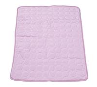 BAFOVY Pet Cooling Mat Breathable Ice Silk Pet Mat with Cotton and Mesh 3 Layer Sleeping Pad Soft Cool Touch for Dog Cat Kennel Sofa Bed Floor Summer Use (XL)
