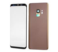 BAFOVY Phone Rear Back Glass Cover Set, Resin Replacement for S9 G960, Fix Broken Parts Easily for DIY Repair Kits (Gold)