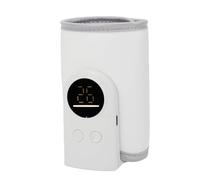 BAFOVY Portable Baby Bottle Warmer, USB Powered Bottle Heater Travel Warmer with 18W Fast Heating Constant Temperature Adjustable for On the Go Feeding Travel Outing (Style 1)
