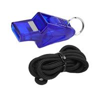 BAFOVY Portable Referee Whistle Sports Whistle with Lanyard Referee for Teachers Schools Competitions (Deep Blue)