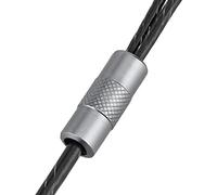 BAFOVY Replace Upgrade Cable, Soft PVC 3.5mm Jack, Replacement Cable for SE215 SE425 SE535 Headphones (Black)