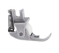 BAFOVY Roller Presser Foot, with Plastic Roller and Built in Edger Guide for Four Fold Edging, Fits Computer Flat Industrial Sewing Machines, Compatible with A10 Edger