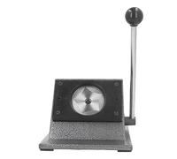 BAFOVY Round Stripper Cutter, Round Cutter Graphic Dance Tool Circle Cutter for 58mm 2¼ Inch Round Excerpts with Long Lever Arm Handle for Paper Leather PVC Cards Up to 0.8mm Thickness (25mm)