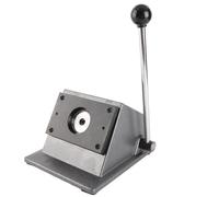 BAFOVY Round Stripper Cutter, Round Cutter Graphic Dance Tool Circle Cutter for 58mm 2¼ Inch Round Excerpts with Long Lever Arm Handle for Paper Leather PVC Cards Up to 0.8mm Thickness (32mm)